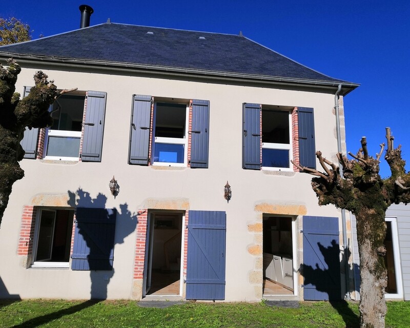 Maison fin 19e entièrement restaurée - Toiture ardoises et charpente neuves