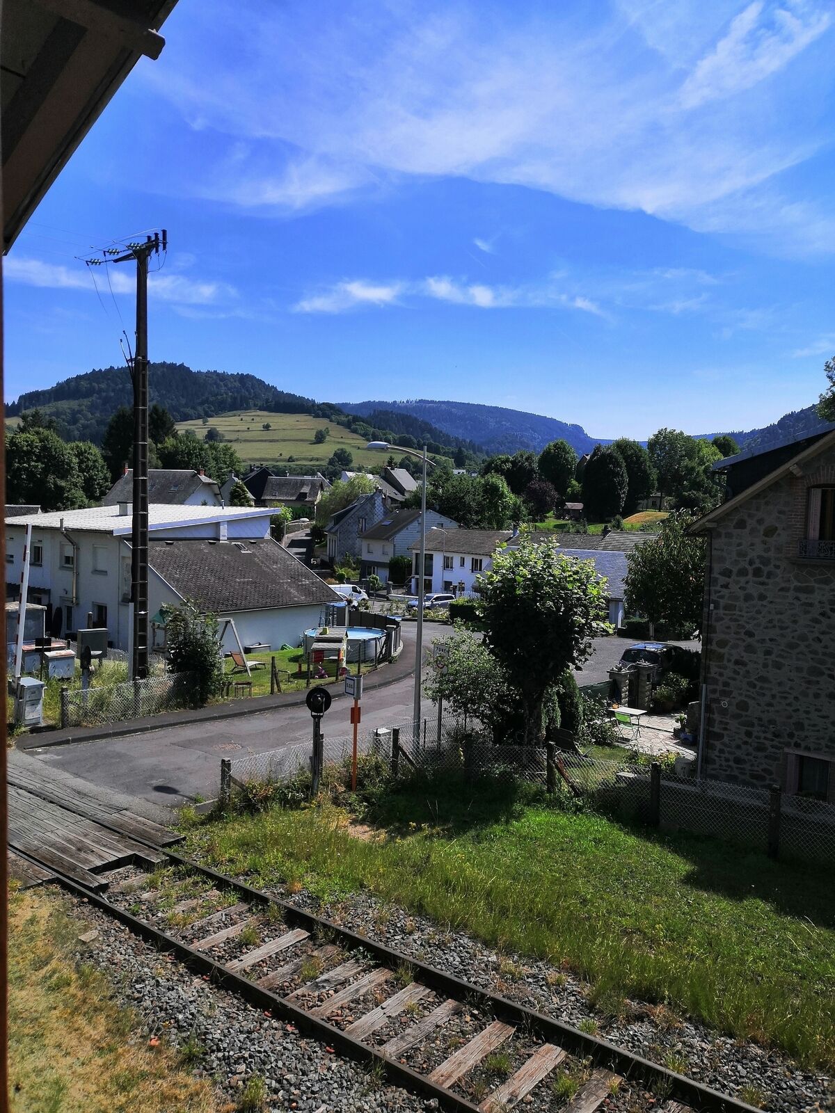 Ancienne maison de Garde Barrière - Vue sur les montagnes