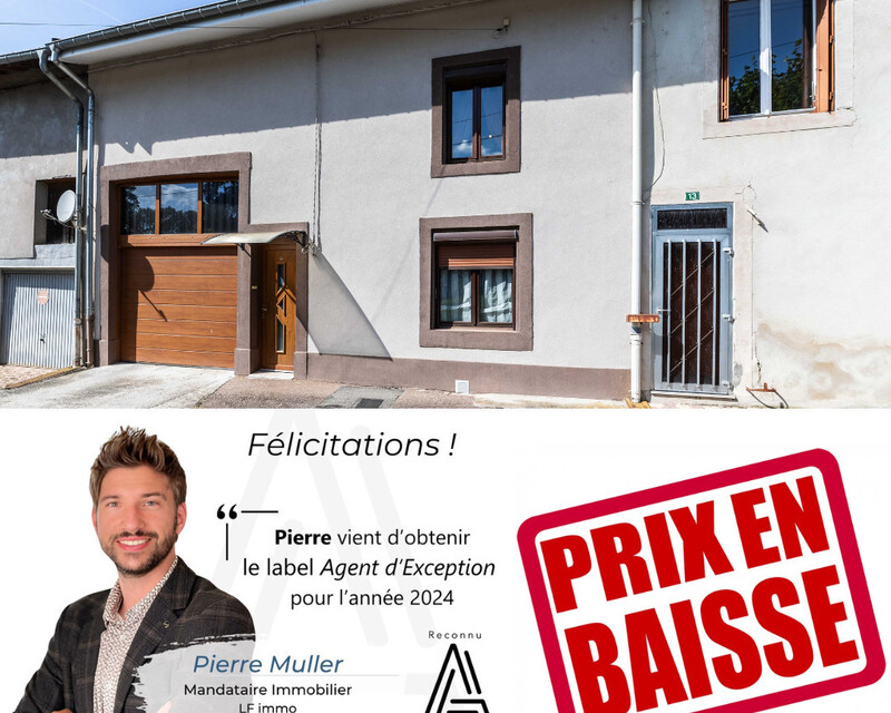 Coquette Maison de Village proche Morhange. - En moins de 20 jours    65