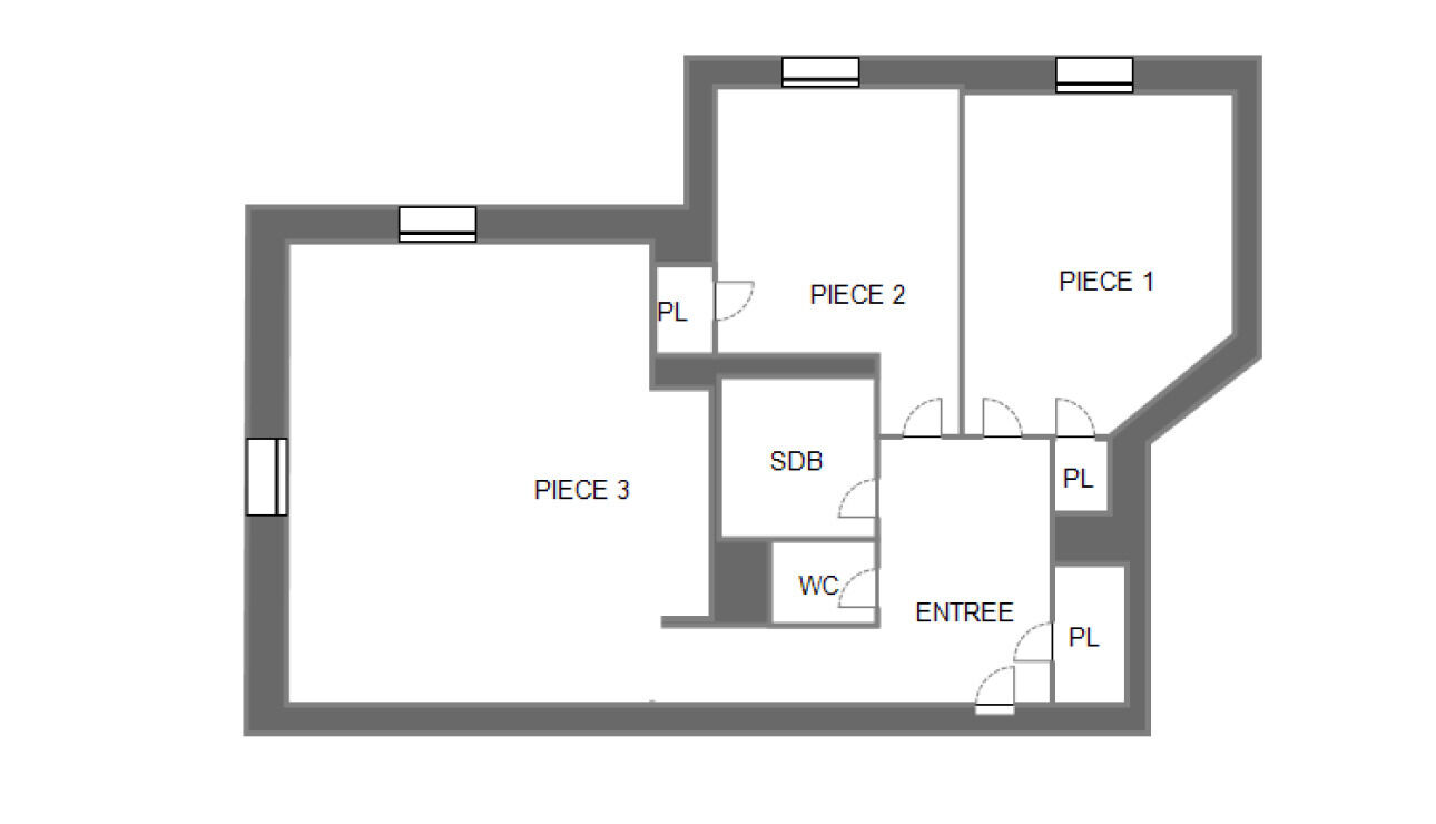 Le Creusot: idéal 1er achat ou investisseurs! - Plan appartement