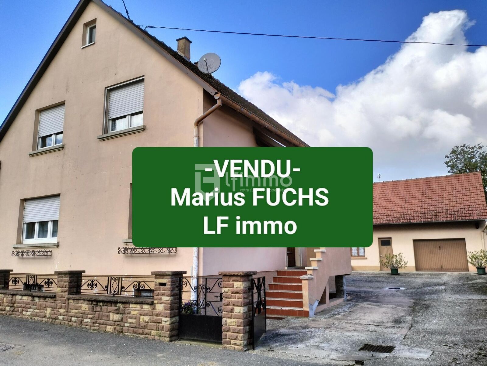 Maison avec une dépendance et un verger - Vendu