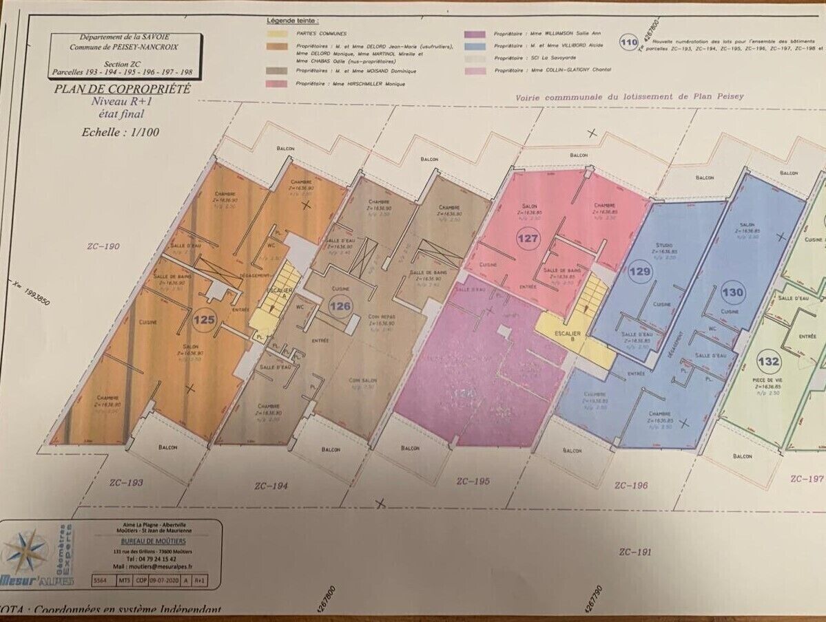 futur F4 au pied des pistes à Peisey nancroix - Faisabilité