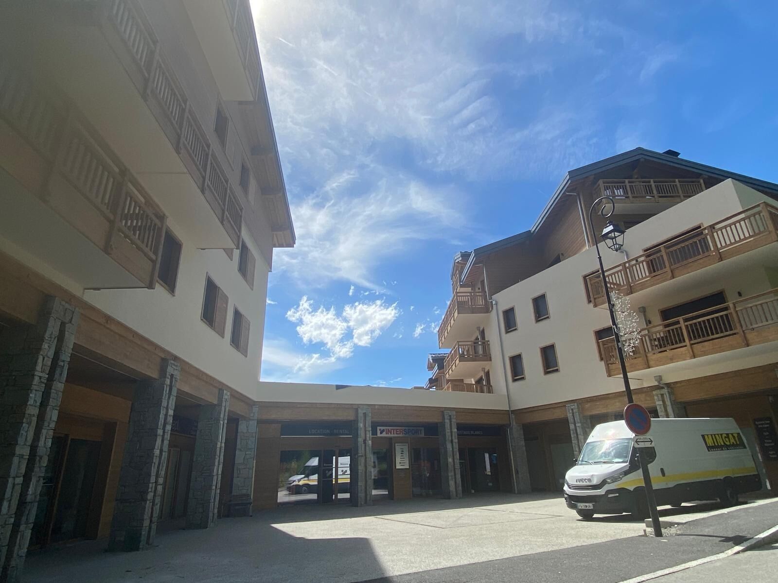 futur F4 au pied des pistes à Peisey nancroix - Exterieur façade