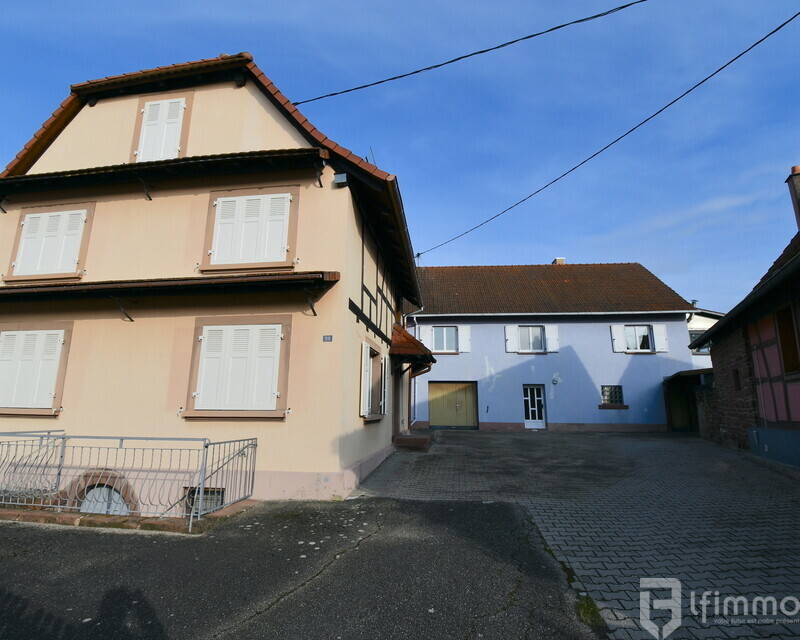 Deux maisons secteur Woerth - Cour 0