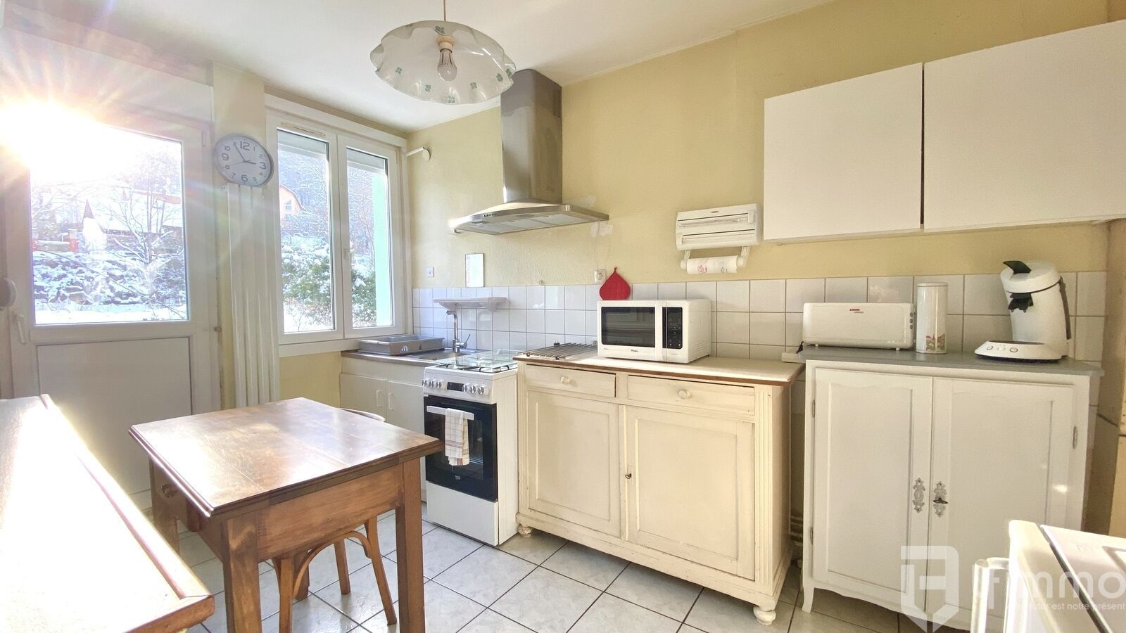 Plain-pied 3 chambres 80m² - Plain-pied 80m² Buhl - Cuisine côté rivière