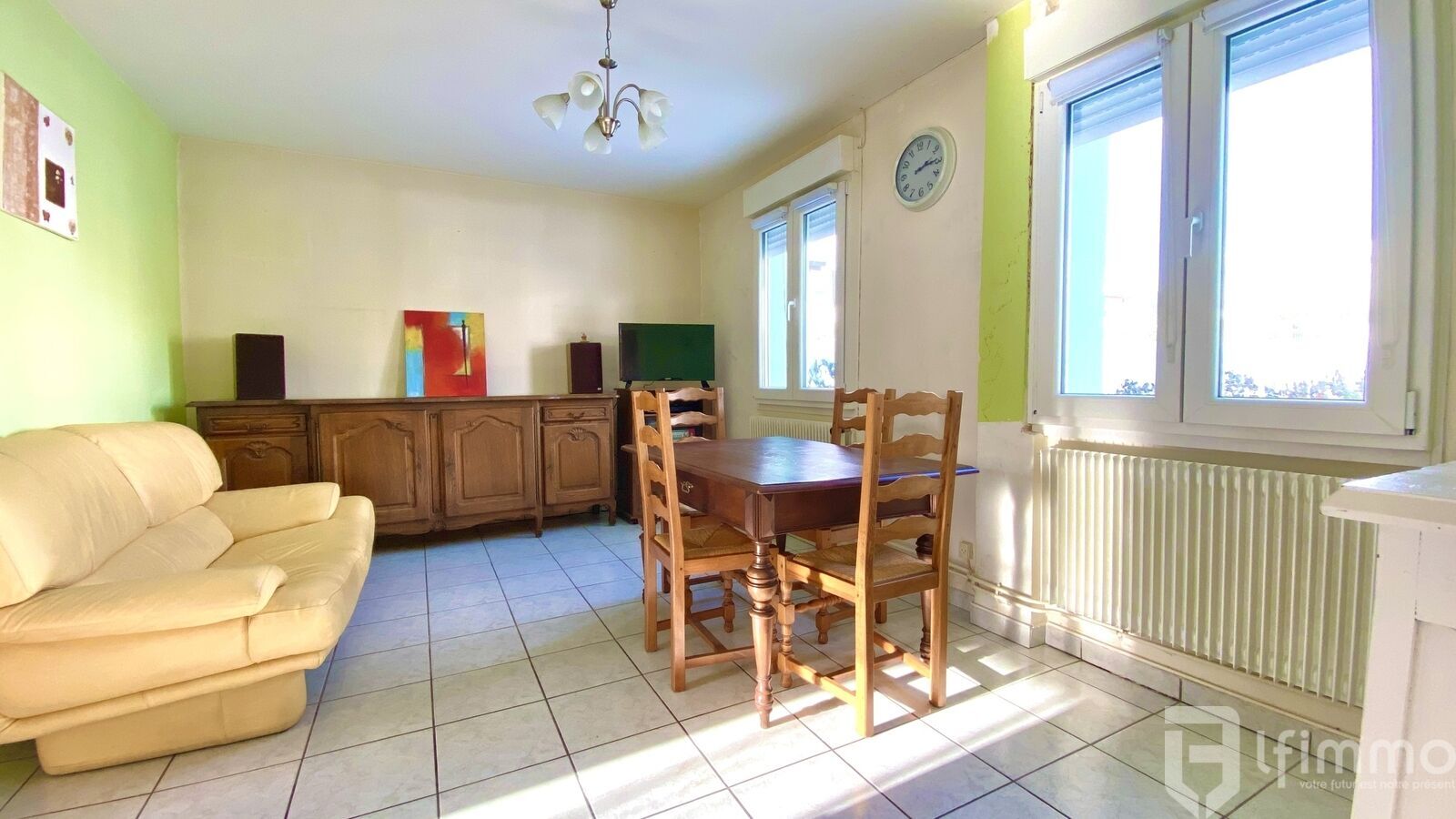 Plain-pied 3 chambres 80m² - Img 7788Plain-pied 80m² Buhl - Salon