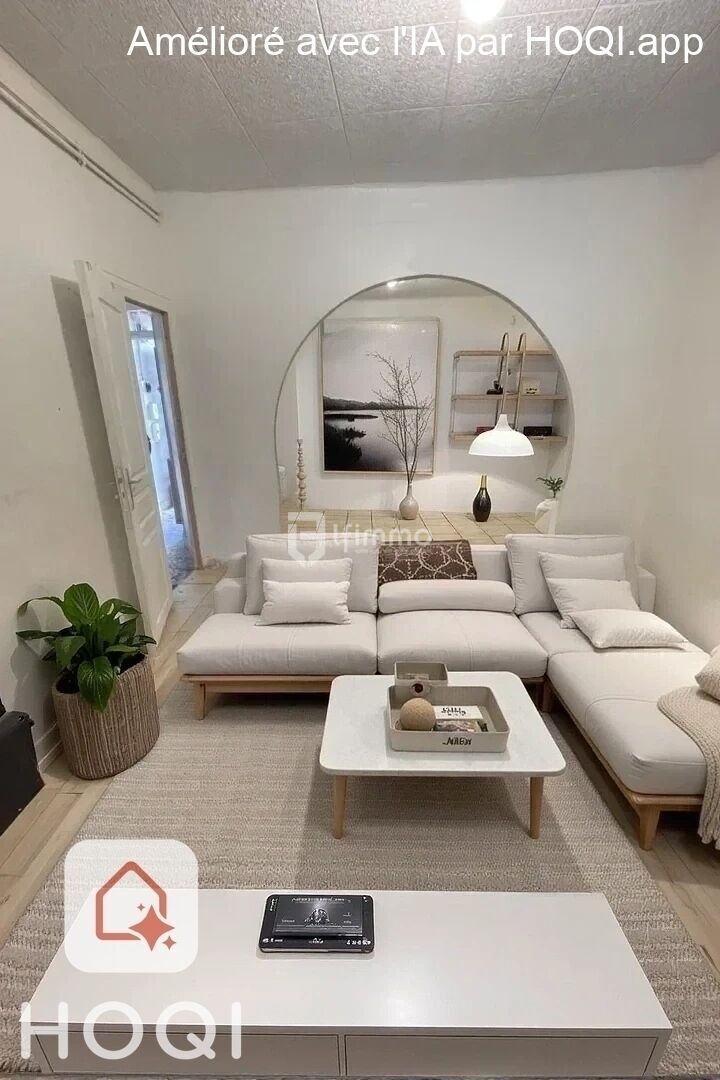 Centre ville - maison 85 m2 avec jardin - beau potentiel - Hoqi-photo salon