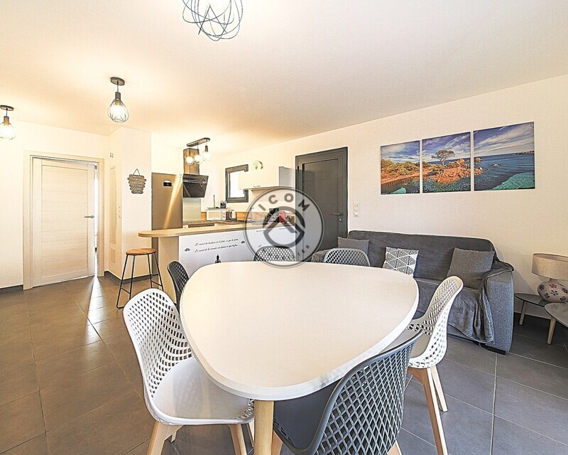 Appartement T4 Meublé, 68m2 environ en rez de jardin  - Img 8969