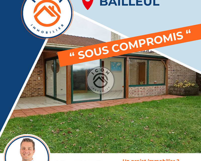 Charmant plain-pied proche du centre-ville - Visuel bailleul