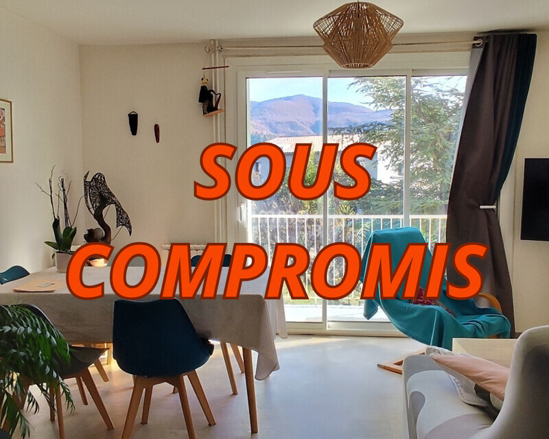 Appartement 3 pièces 2 chambres + balcon. - Apparetment chateau arnoux sous compromis