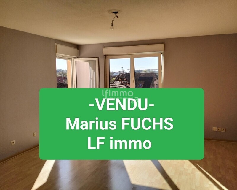 F2 avec balcon, garage et parking - Vendu