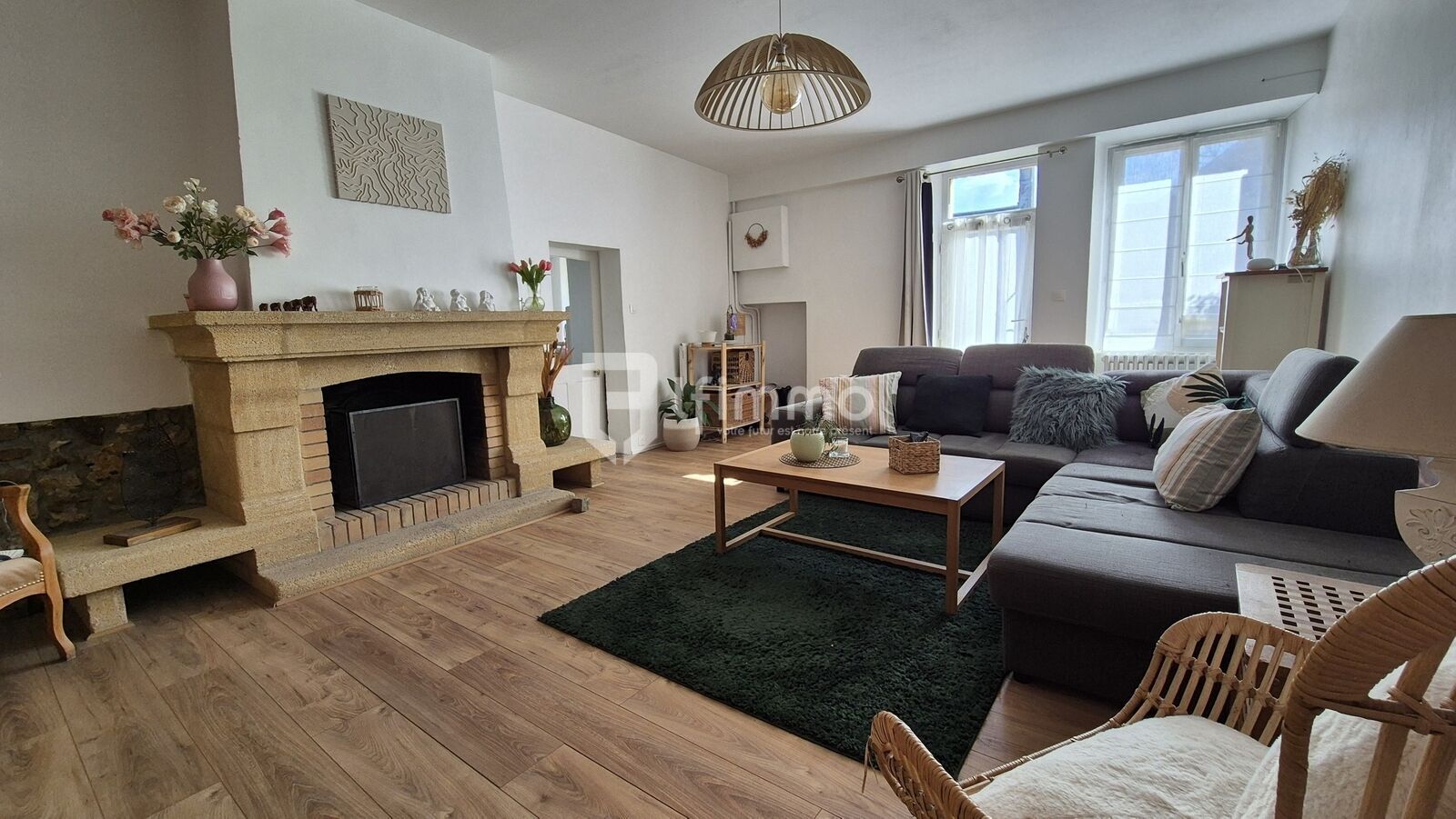 Maison rénovée à BeautheuilSaints - Salon