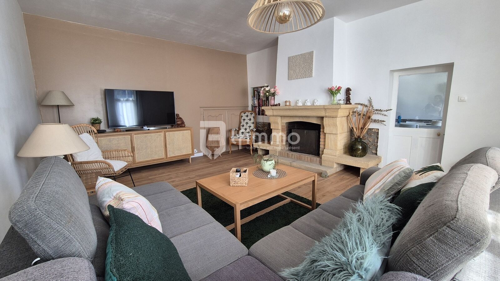 Maison rénovée à BeautheuilSaints - Salon 2