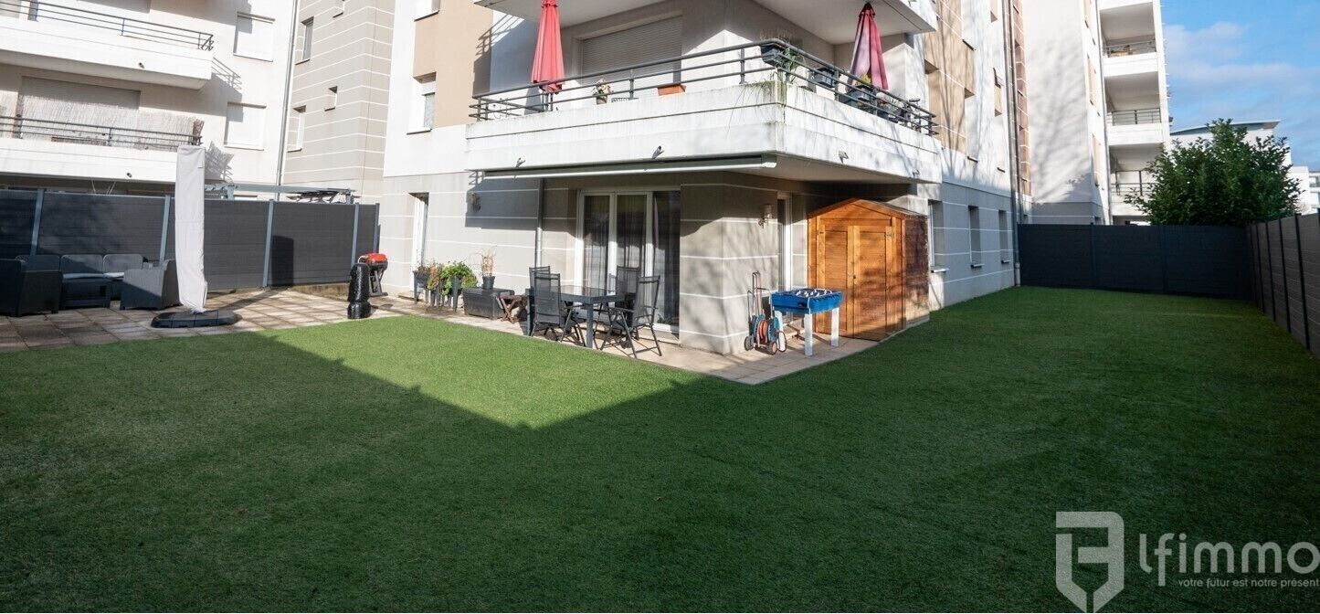 Chaleureux 4 pièces de 82 m² env. en rez-de-jardin - Jardin