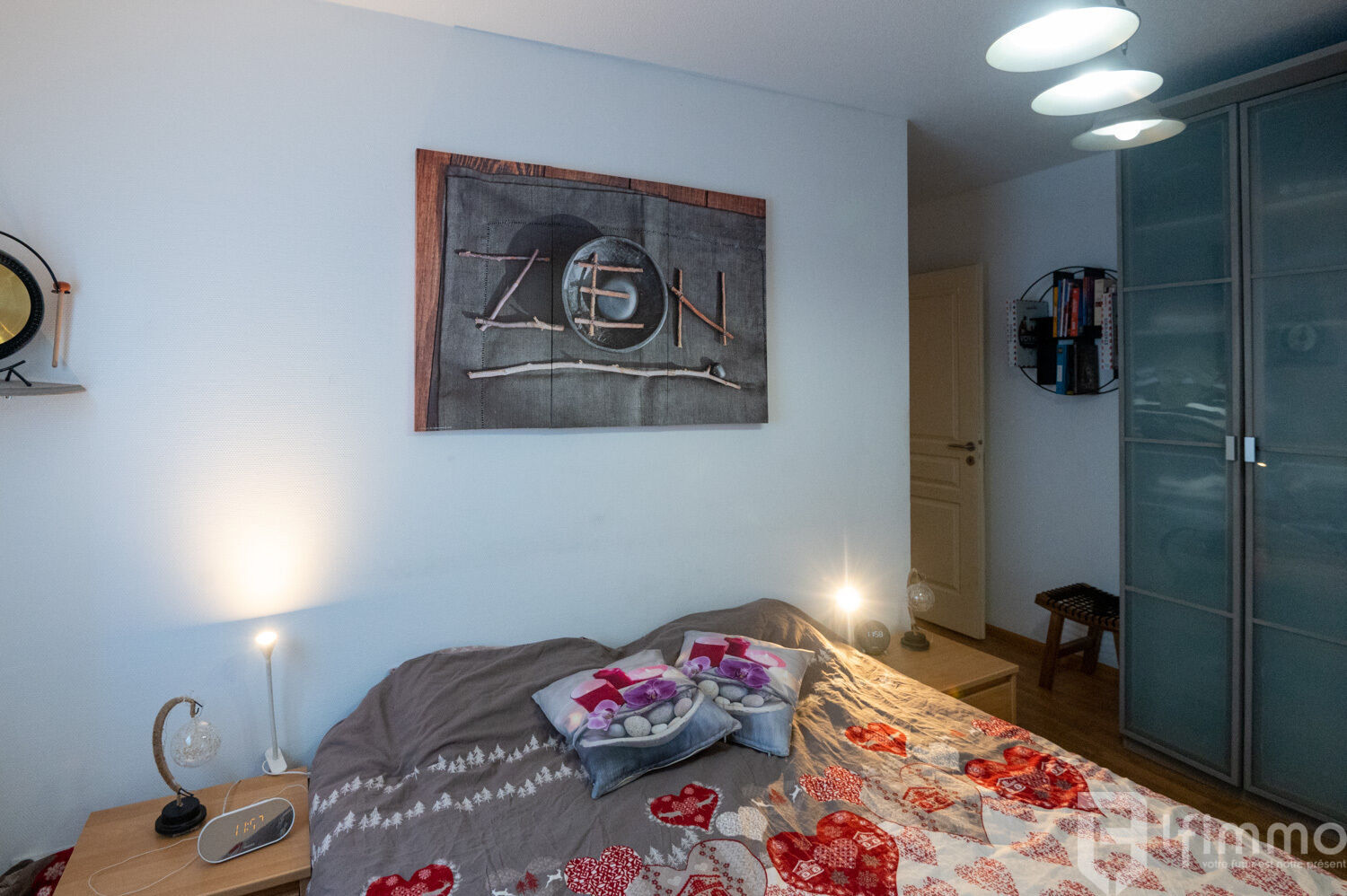 Chaleureux 4 pièces de 82 m² env. en rez-de-jardin - Chambre