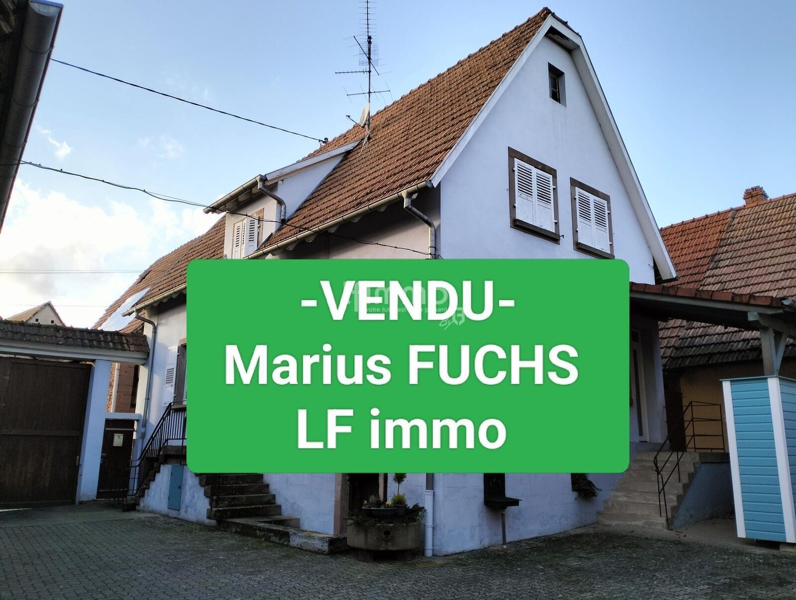 Maison à rénover avec une dépendance  - Vendu