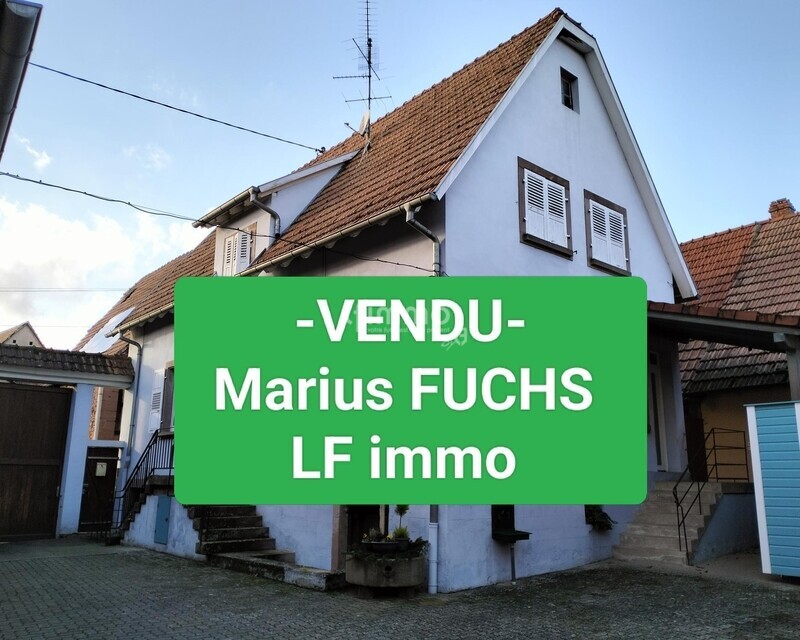 Maison à rénover avec une dépendance  - Vendu