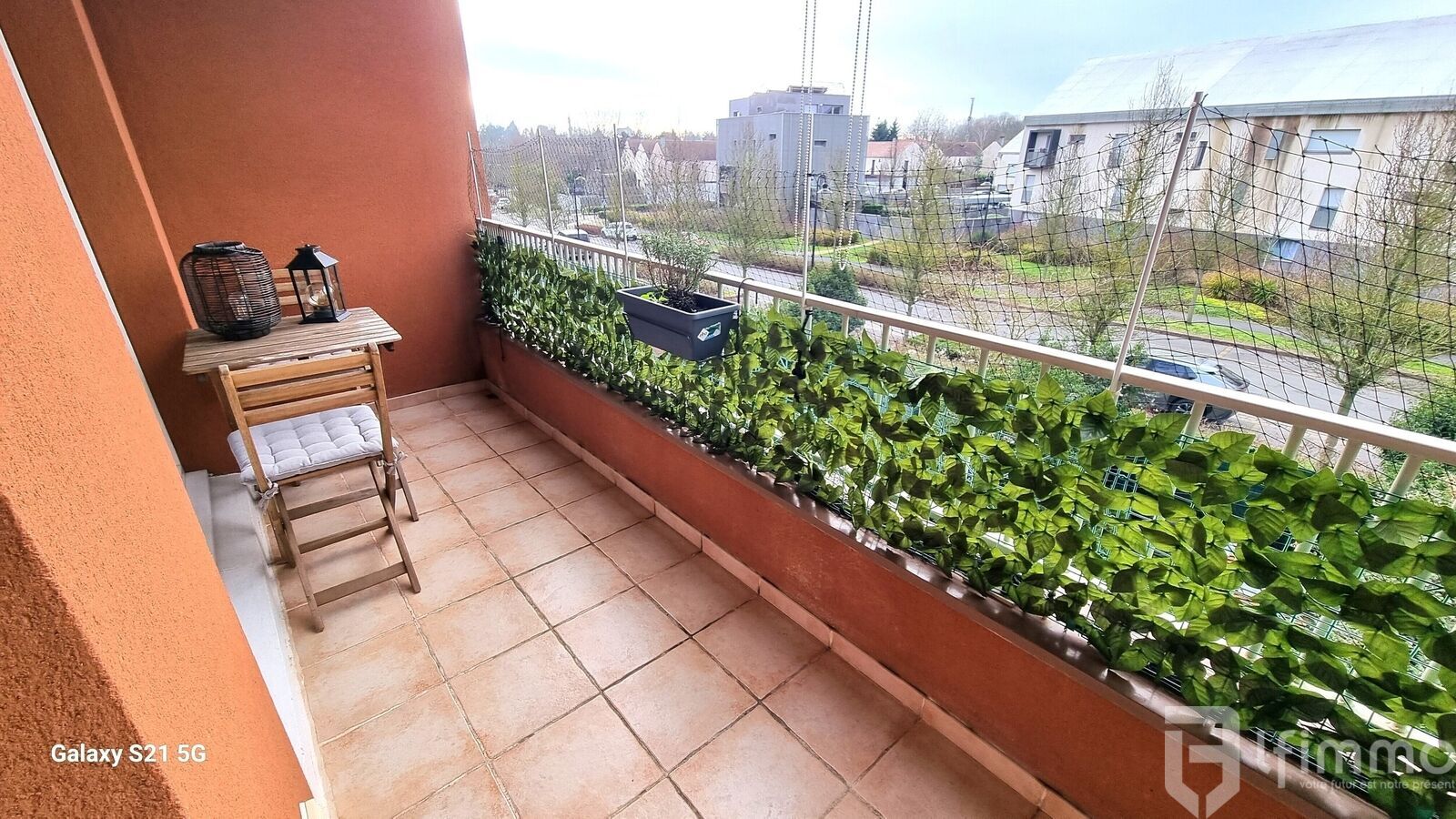 T3 au dernier étage avec balcon  - Loggia