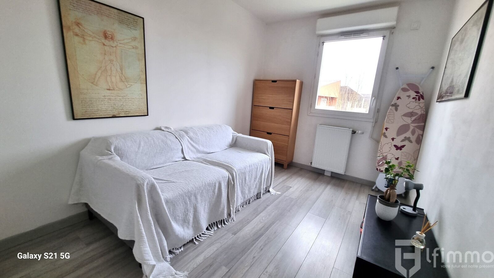 T3 au dernier étage avec balcon  - Chambre 2