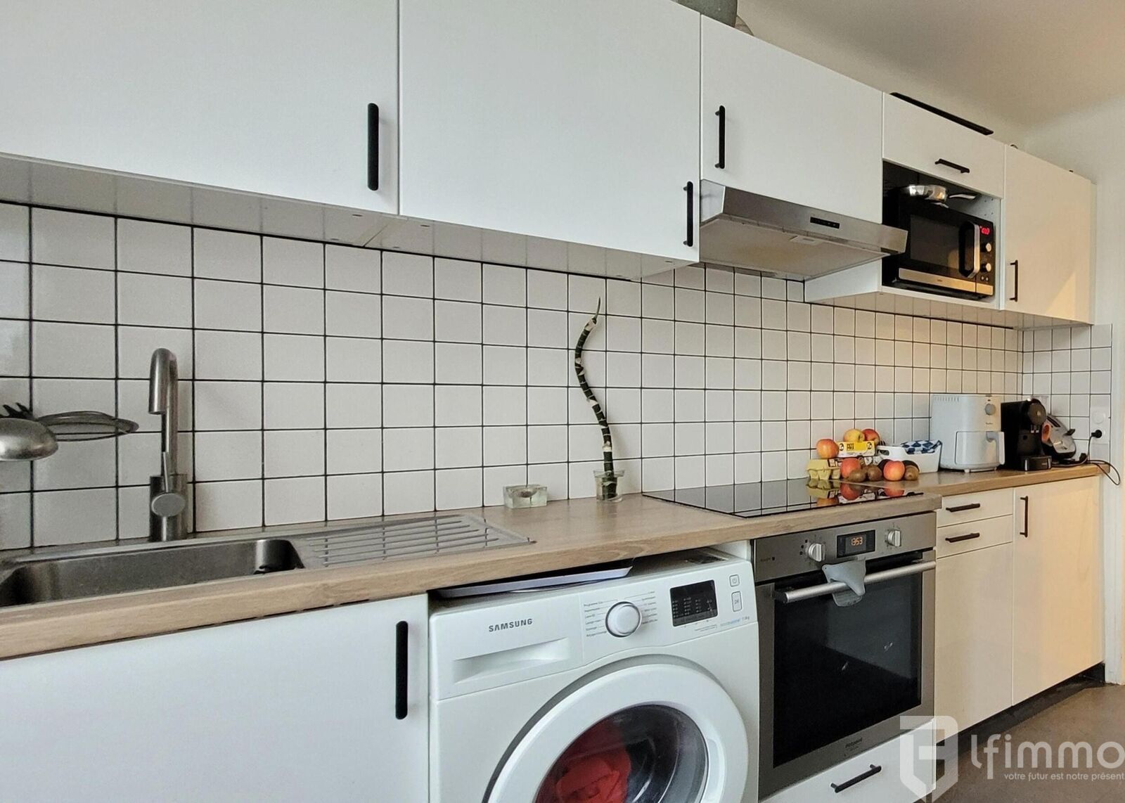 Appartement 3 pièces 61m²avec box et cave - Cuisine