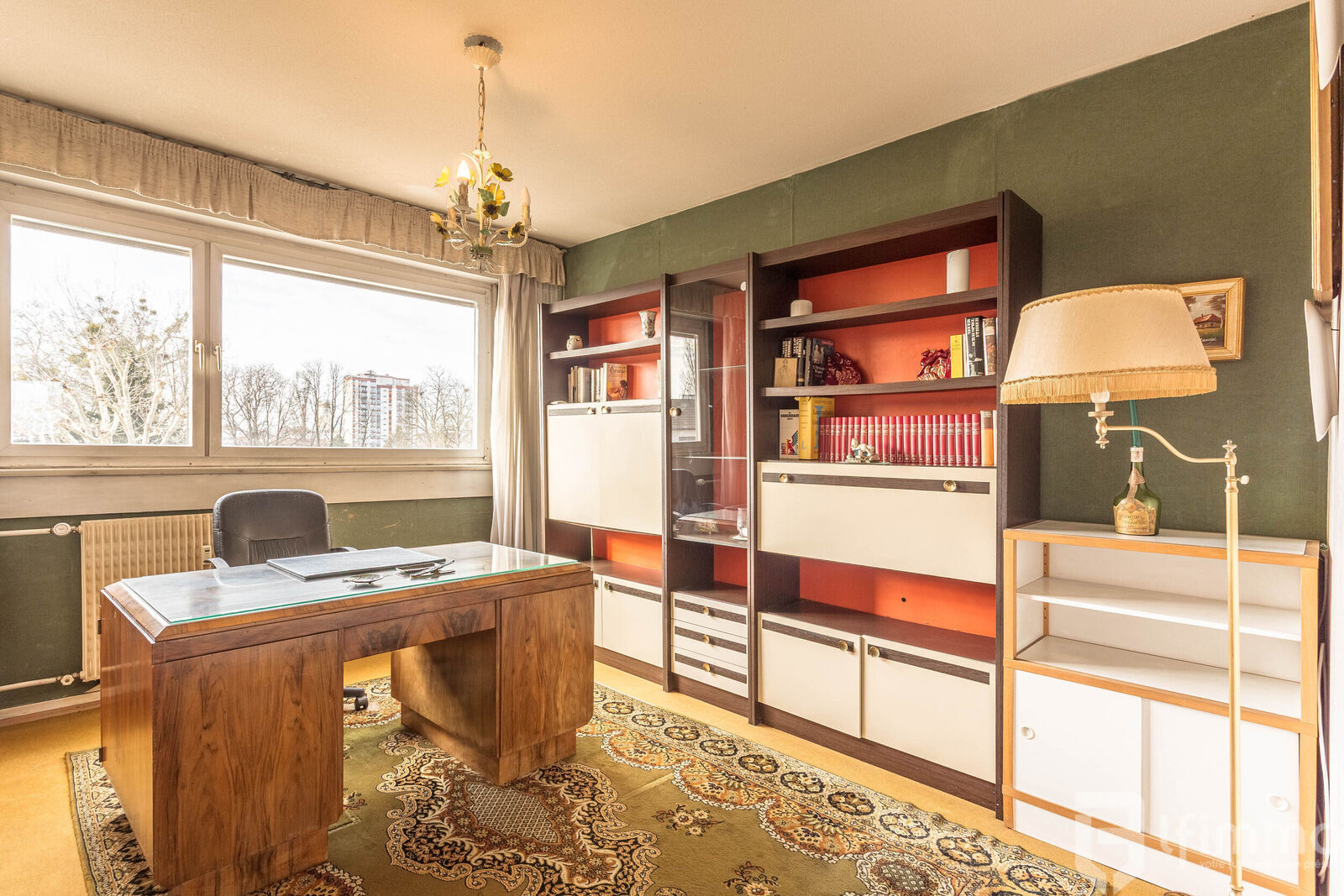 F 6 de 127 m² 4 chambres, balcon, cave, garage, - Residence jardin des roses  6 rue contades  chambre ou bureau  2