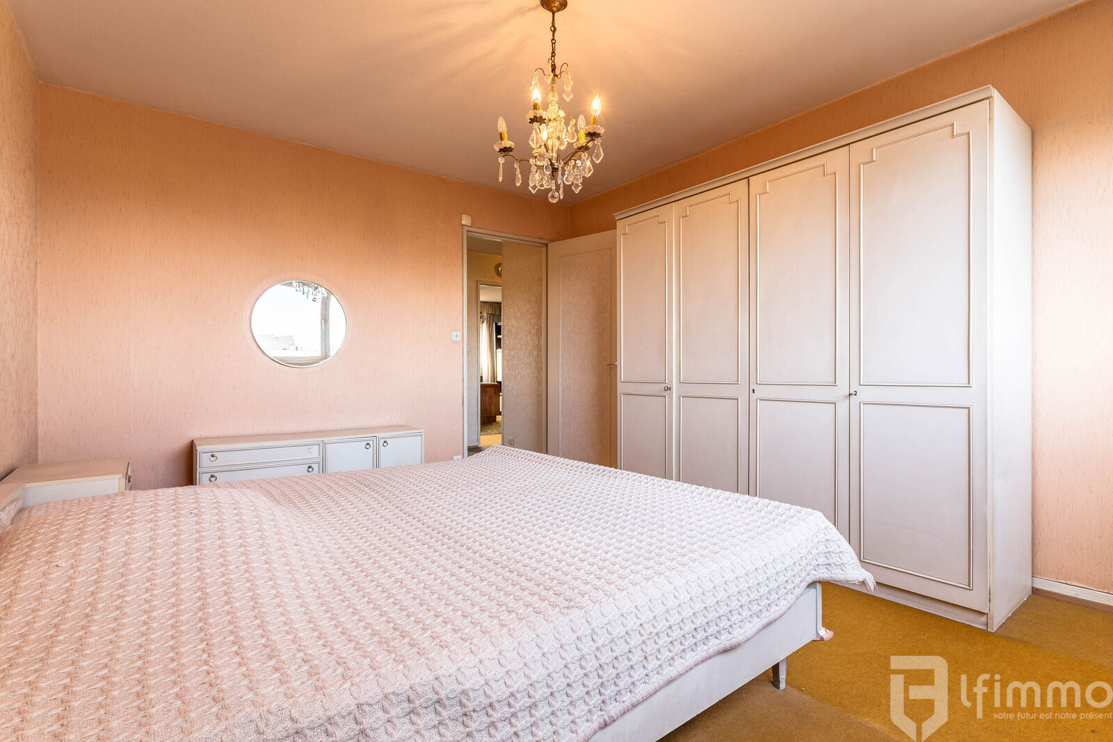 F 6 de 127 m² 4 chambres, balcon, cave, garage, - Residence jardin des roses  6 rue contades  chambre parents  2