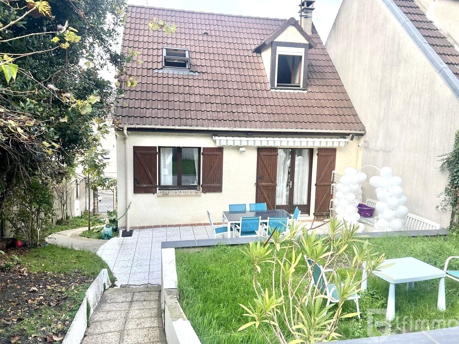 Noisy-le-Sec Secteur Boissière- Maison 4P/2ch-85m2-Terrain 416m2 - Cote terrasse