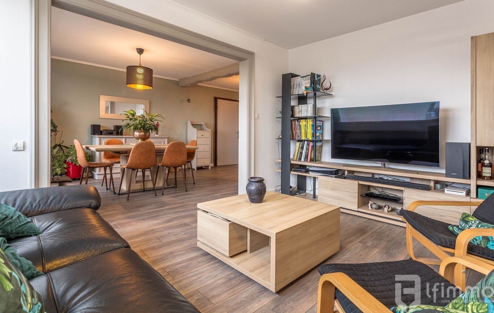 TB F5 Etage élevé,  balcon, 3 chambres, cave, garage  - Sejour  6  f5  rb