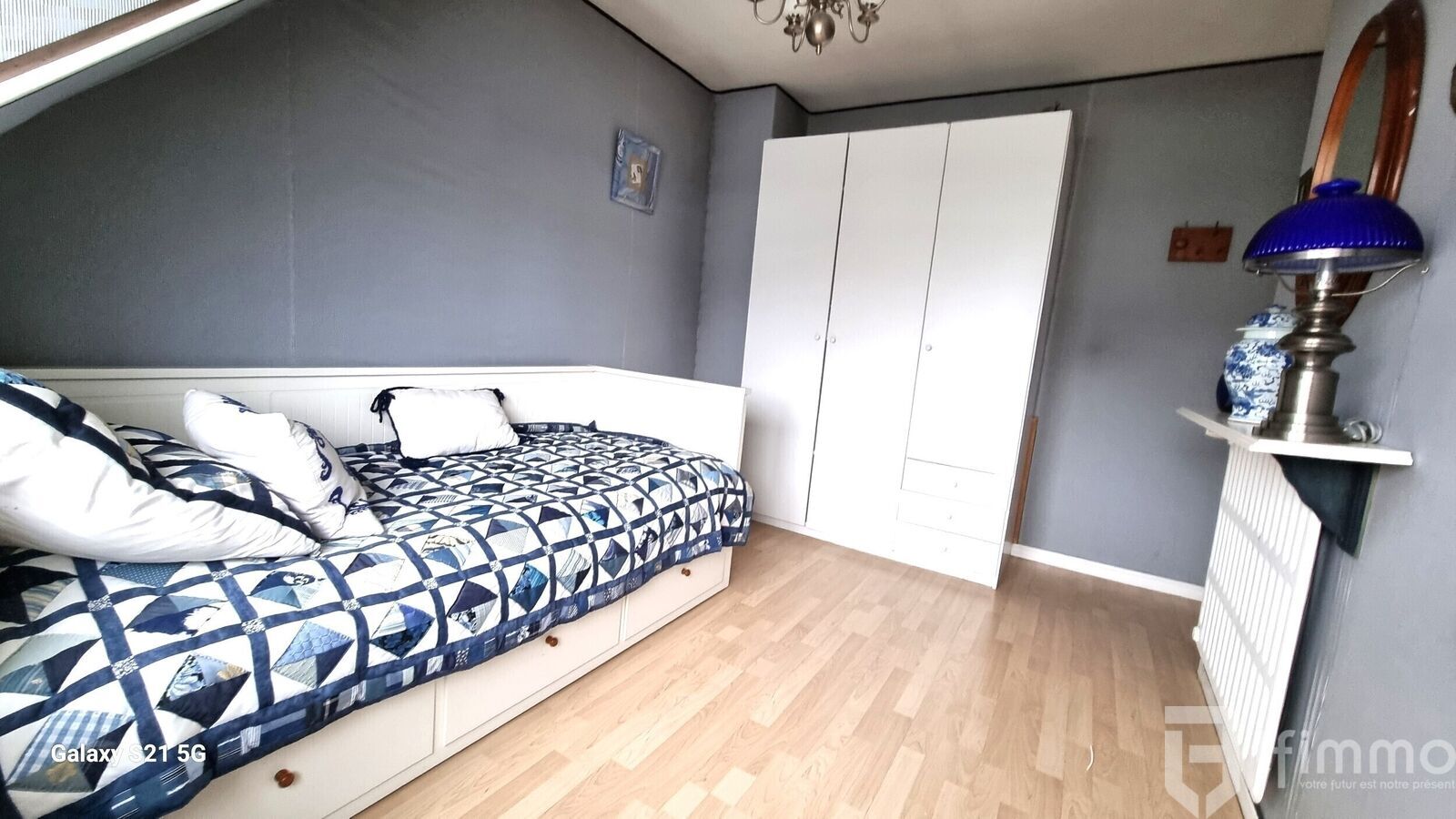 Maison Jumelée à fort potentiel de 96m² avec le garage - Chambre 2