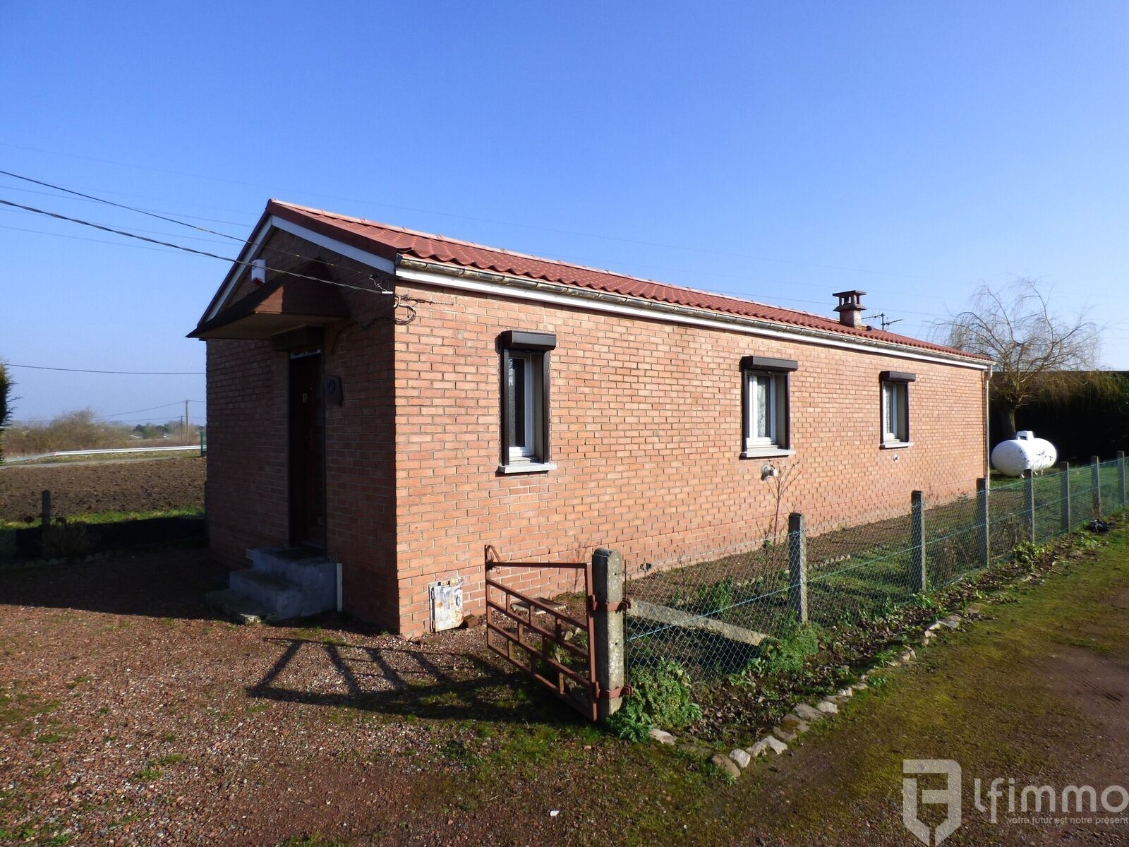 62218 Loison-sous-Lens - Plain-pied individuel - Façade avant