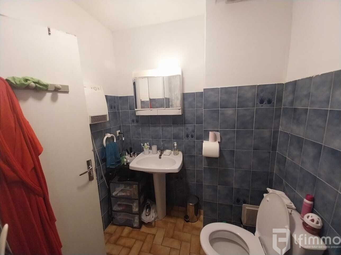 Appartement T1 Bis  - Centre-ville de Narbonne - Salle de bain