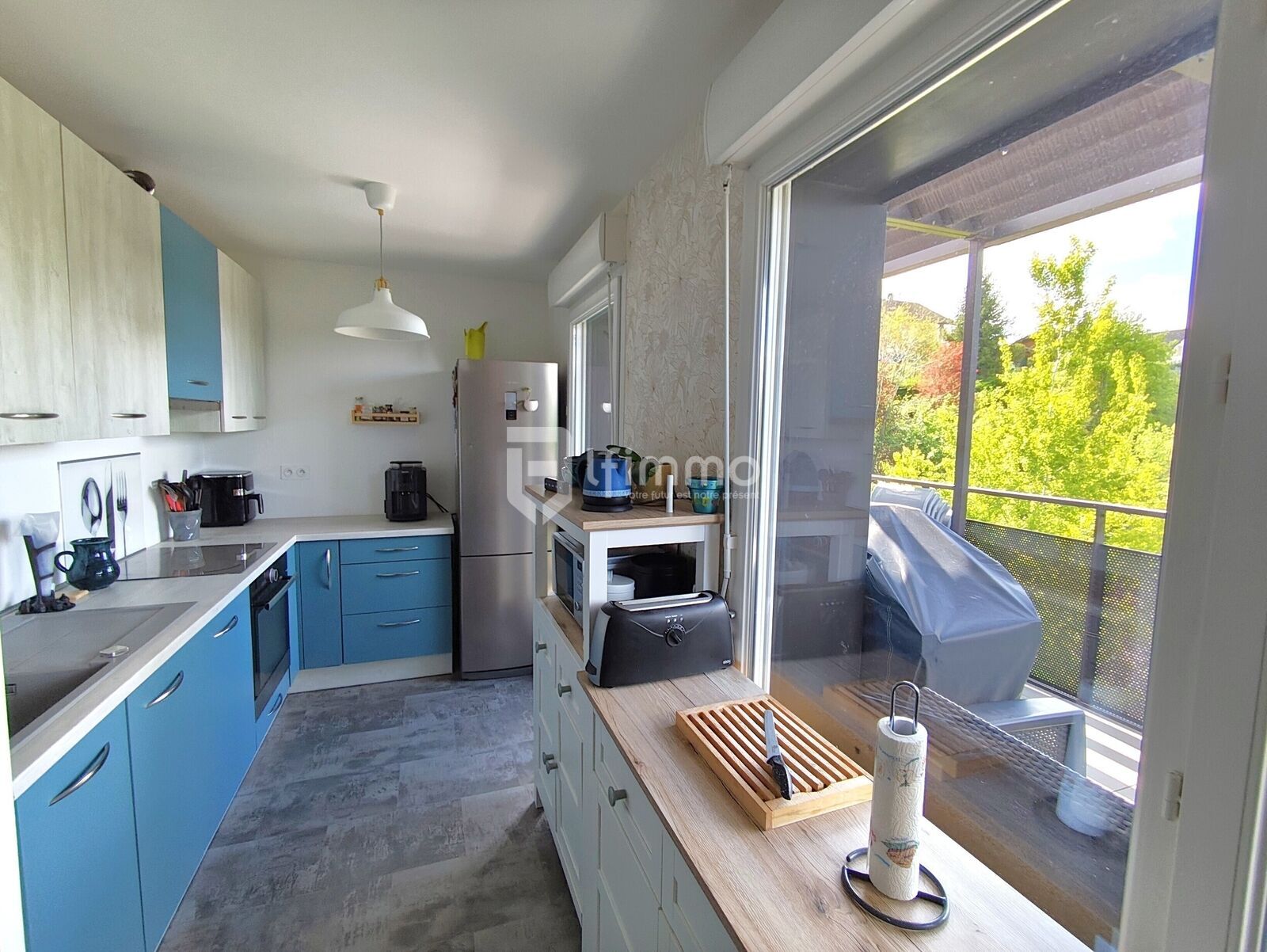 Appartement en dernier étage avec terrasse et vue dégagée  - Cuisine