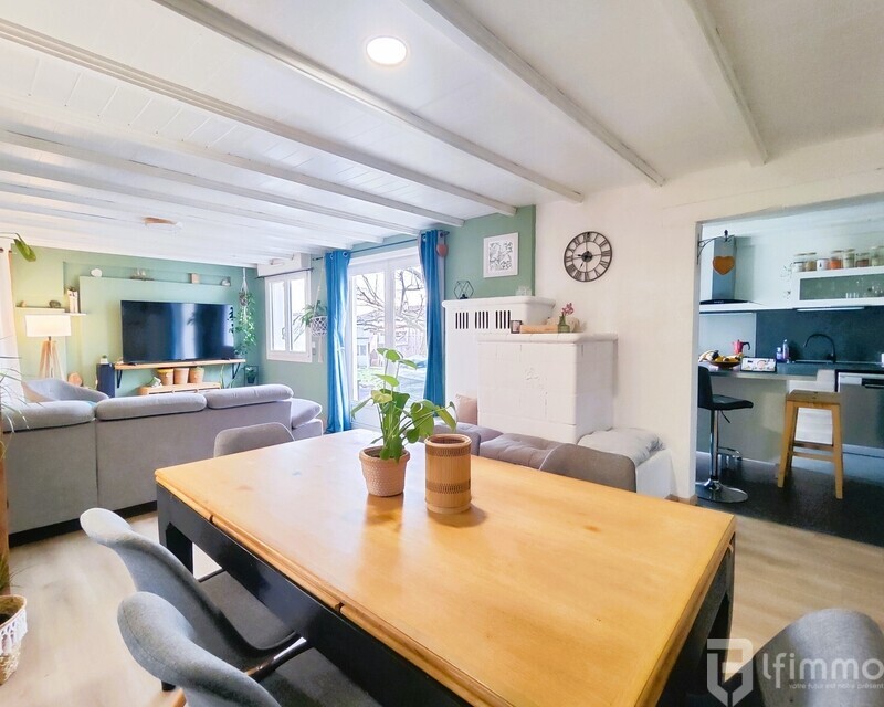 Maison de plain-pied avec jardin et garage à Wittenheim (68270) - salle à manger