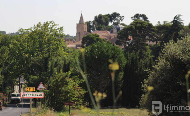 Terrain constructible à Marcorignan Vue dégagée  - Capture d écran 2025-03-12 à 11.23.38