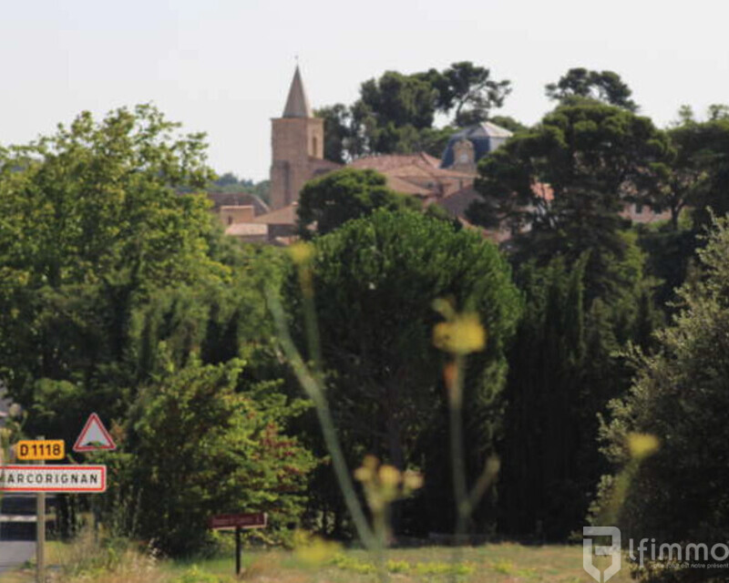 Terrain constructible à Marcorignan Vue dégagée  - Capture d écran 2025-03-12 à 11.23.38