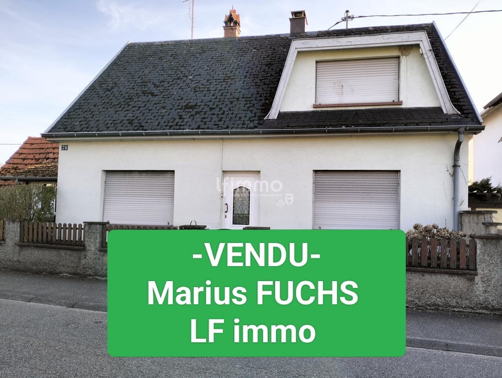 Maison à rénover sur 3.7 ares - Vendu