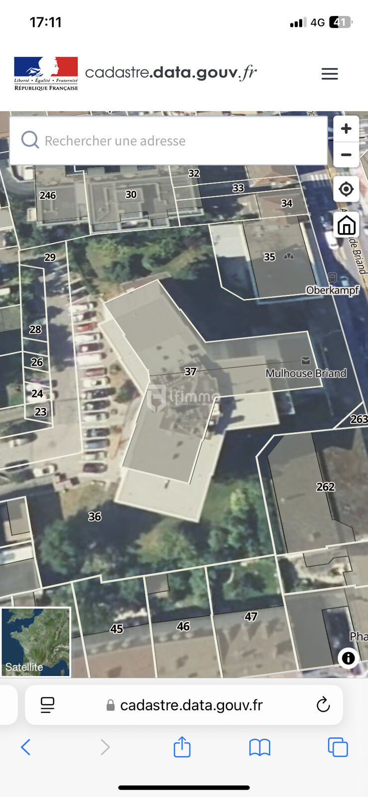 Appartement  F4 99 m2 avec garage à Mulhouse  - Img 2016