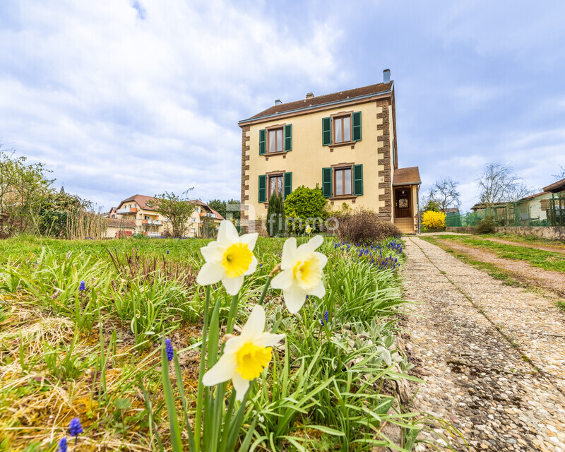 Maison de caractère à Herbitzheim - Façade avant