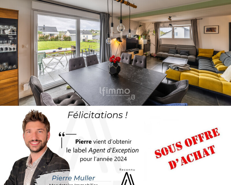 Sous-Compromis : Maison Individuelle, idéale en 1ère acquisition. - Knepper sous offre