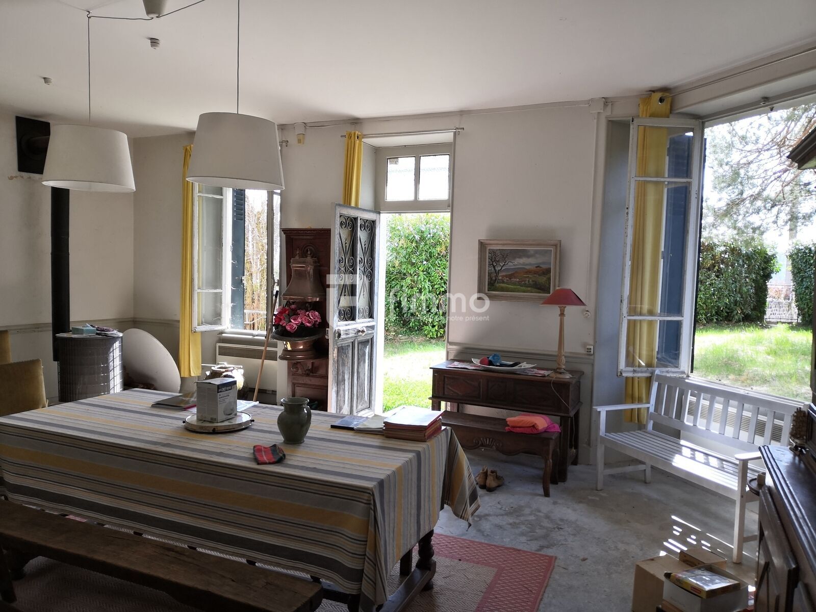 Propriété de plaisance proche lac Aydat - Séjour lumineux