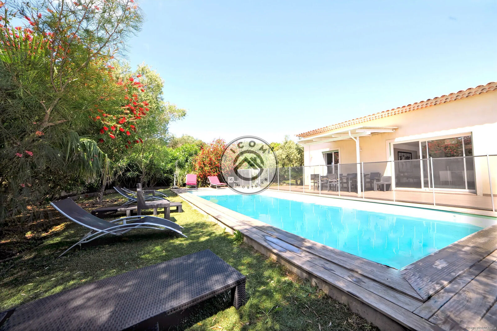 Villa à Bonifacio  - Ia generated 1760366326