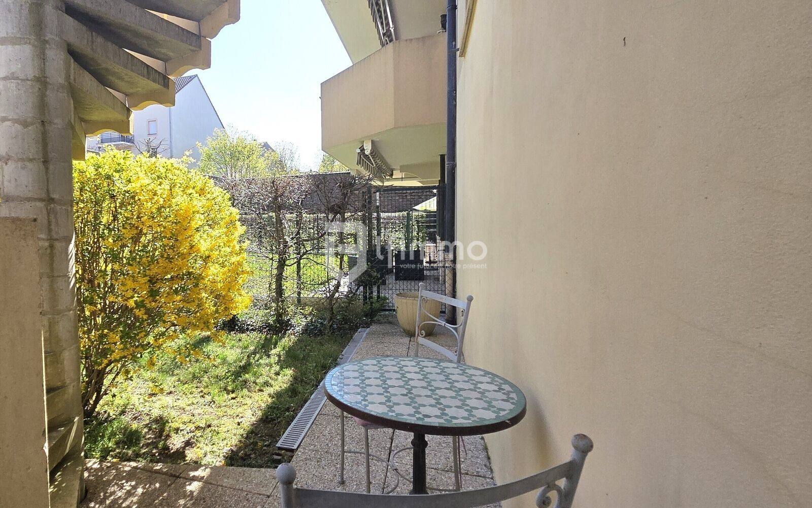 Bel appartement en centre ville avec terrasse, balcon et jardin! - Terrasse jardin