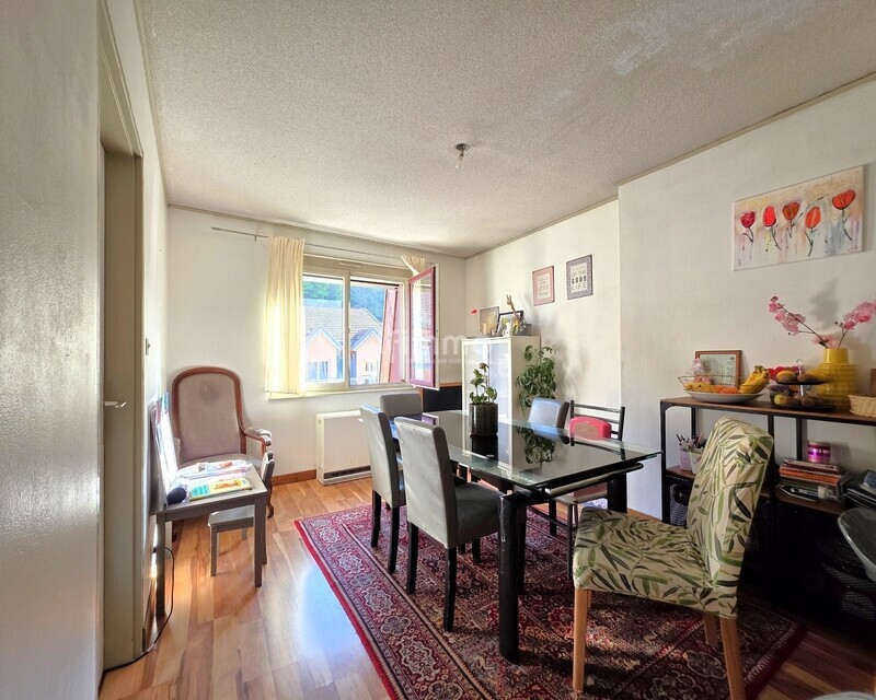 Duplex 5 pièces 101m² balcon + garage 68800 Thann Centre - salle à manger