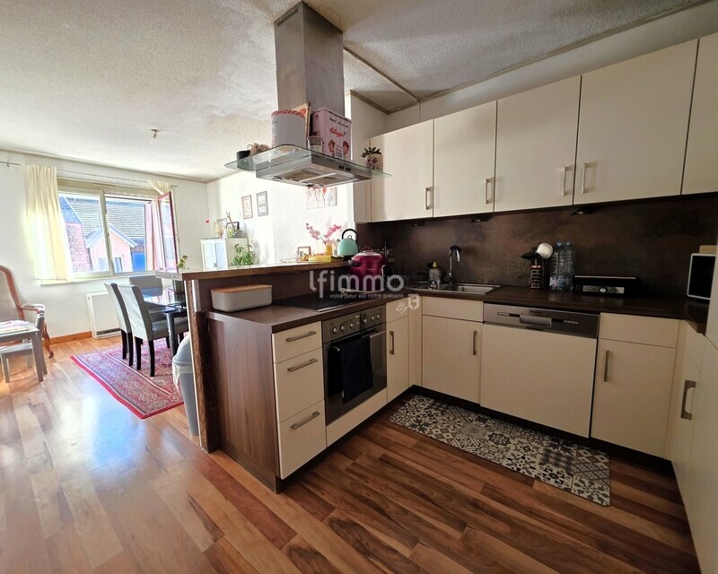Duplex 5 pièces 101m² balcon + garage 68800 Thann Centre - cuisine