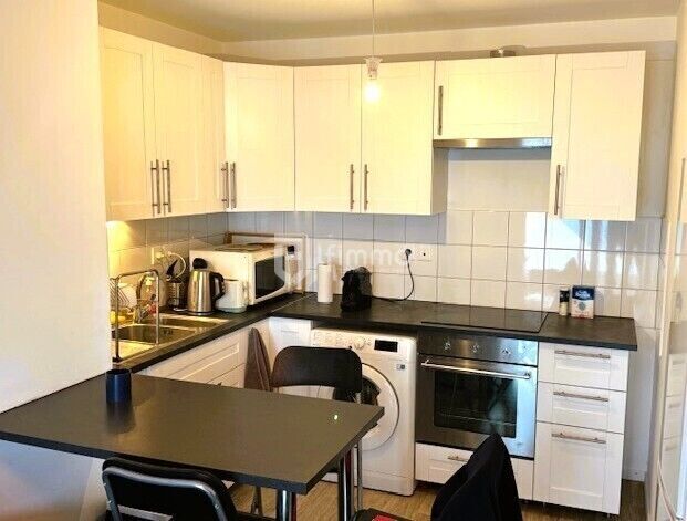 (TB T2 vendu loué) Grand balcon + Parking privatif - Cuisine