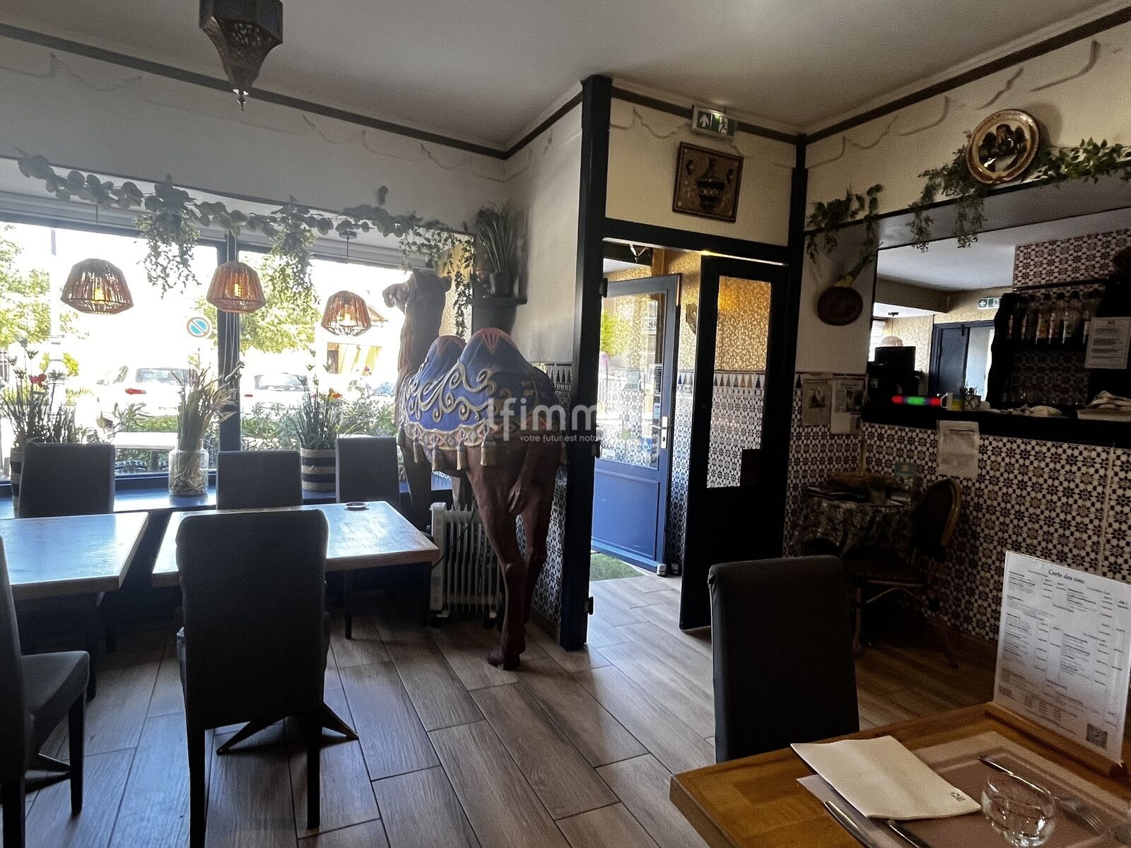 fond de commerce restaurant spécialités marocaines - Entrée