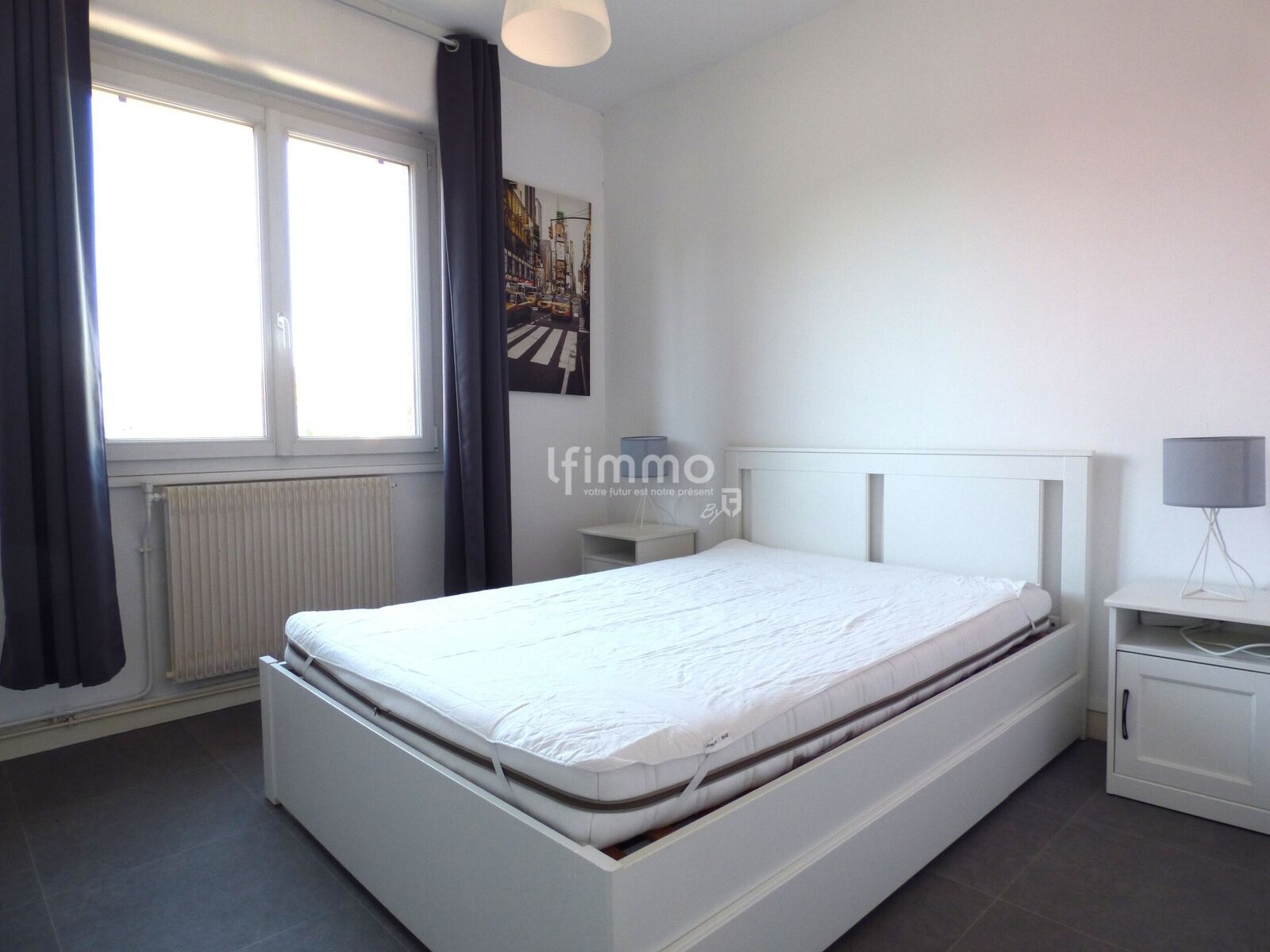 62223 - Saint-Laurent-Blangy - T4 meublé avec terrasse et garage - Chambre 2