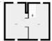 Maison 4 pièces  - Plan combles