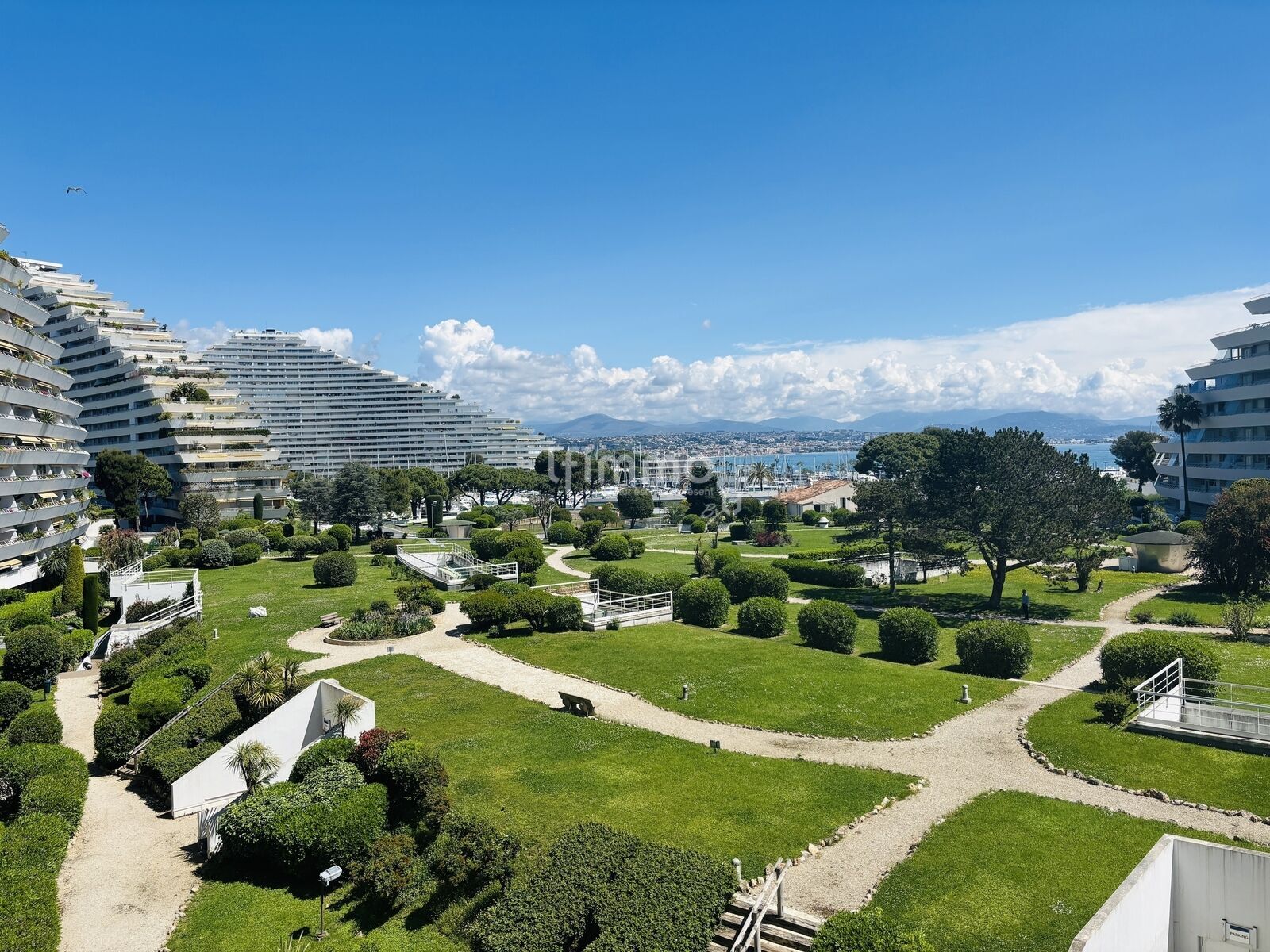 Marina, 2 pièces avec terrasse et vue mer, port, jardins - Img 5961