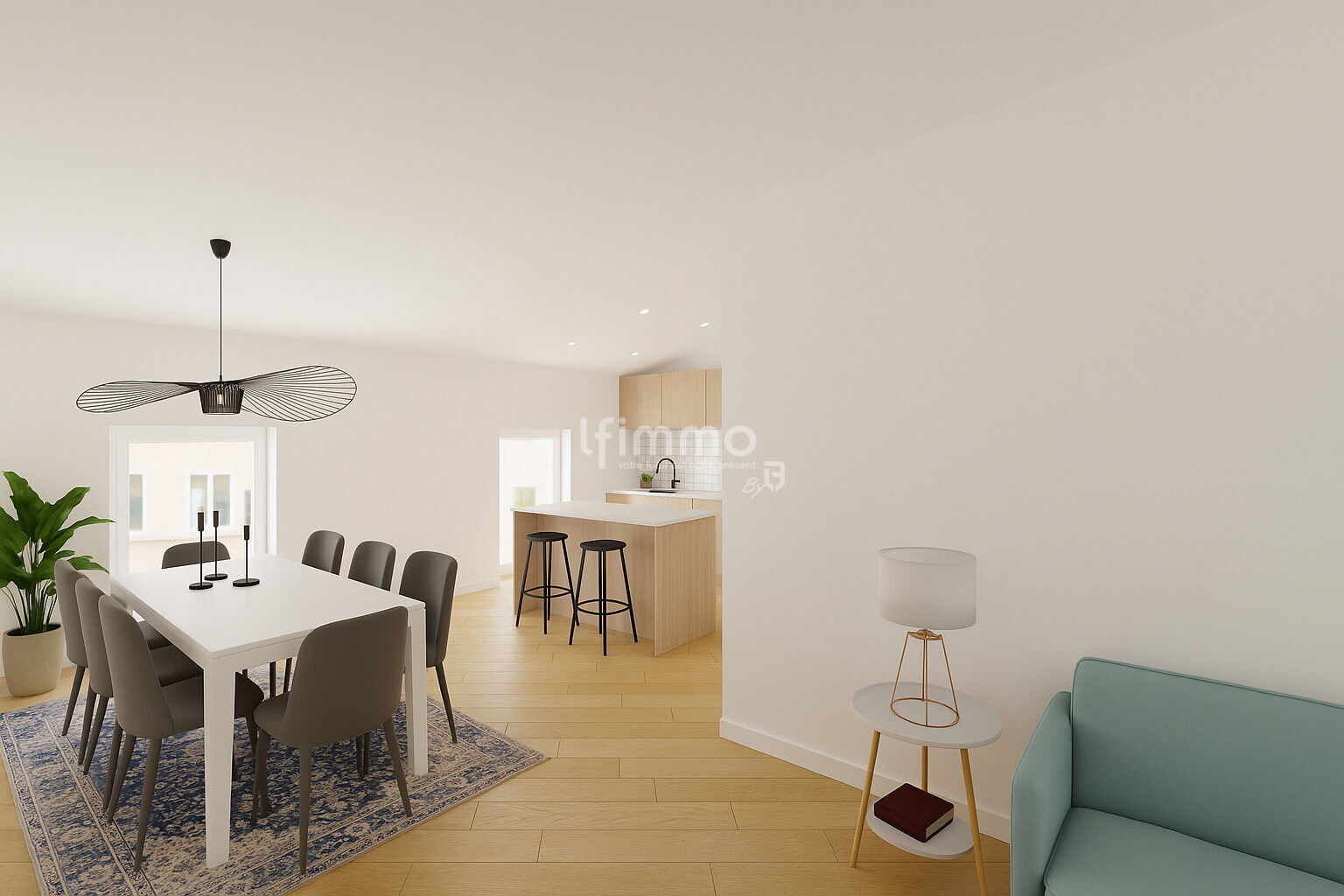 Grand T4 dernier étage centre ville Narbonne  - Chatgpt image 26 mai 2025 à 09 37 47